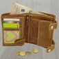 Preview: Wild Things Edition Herren Biker Geldbörsen mit RFID Schutz Hosenkette und Riegelverschluss (Hochf. braun)